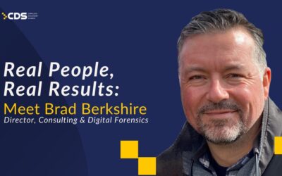 Real People, Real Results: Meet Brad Berkshire, Director, Consulting & Digital Forensics