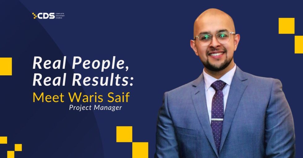 Cds Vision Real People, Real Results: Meet Waris Saif, Project Manager - Complete ...