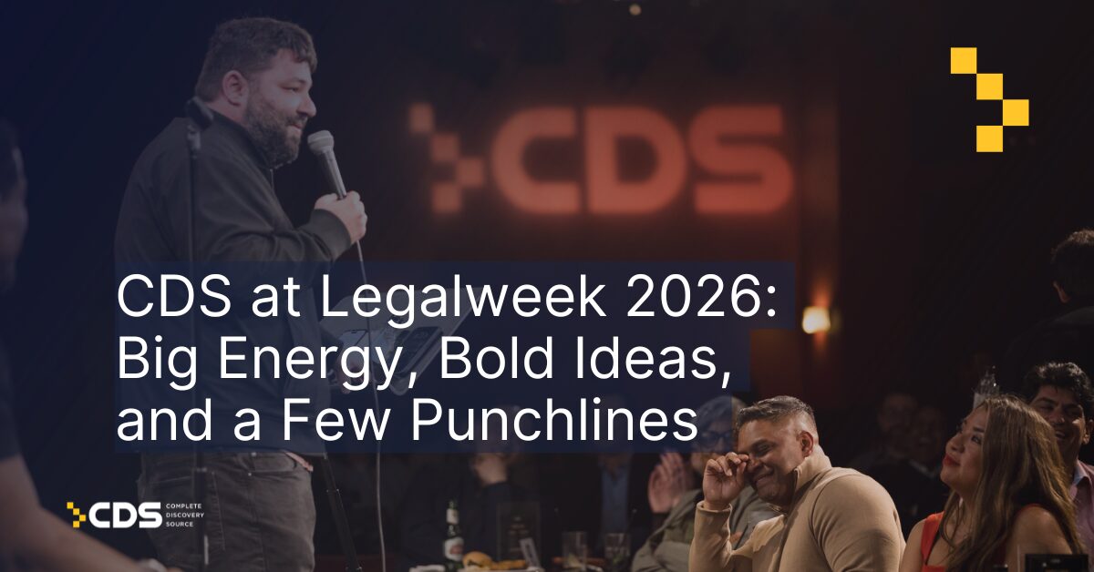 CDS at Legalweek 2026: Big Energy, Bold Ideas, and a Few Punchlines
