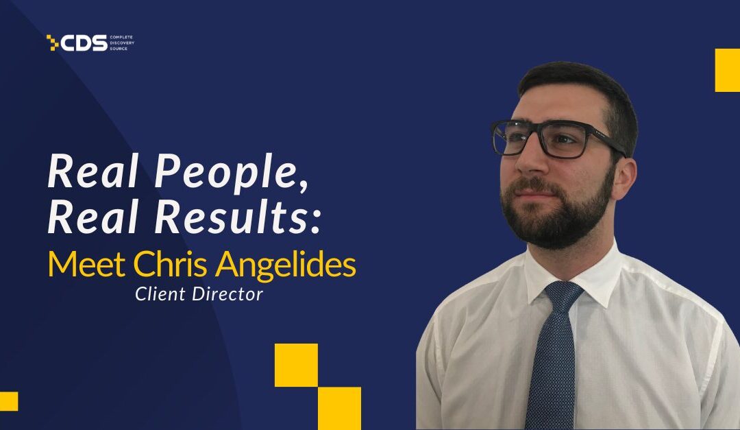 Real People, Real Results: Meet Chris Angelides, Client Director