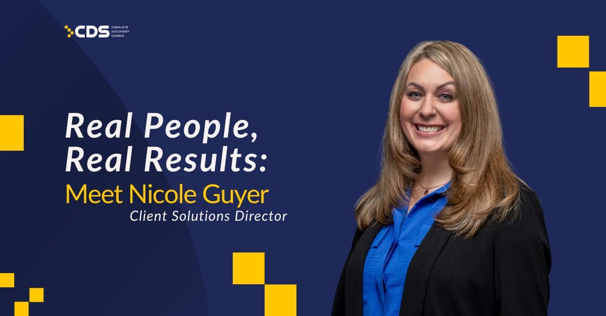 Real People, Real Results: Meet Nicole Guyer, Client Solutions Director