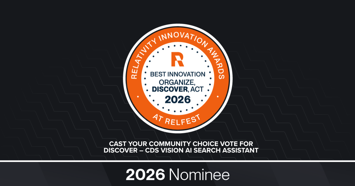 See What’s Possible: Meet Discover Nominee CDS Vision AI Search Assistant