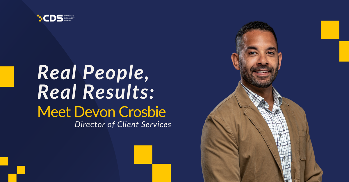 Real People, Real Results: Meet Devon Crosbie, Director of Client Services